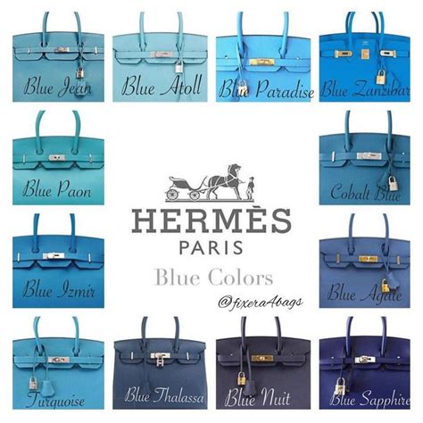 hermes bleu glacier vs blue lin